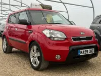 Used Kia Soul 126 HP (92 kW) 2009 Red SUV