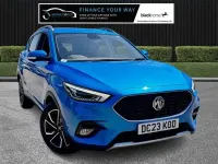 Used MG ZS Exclusive 111 HP (81 kW) 2023 Blue SUV