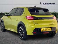 Used Peugeot 208 GT 100 HP (73 kW) 2024 Yellow Hatchback