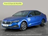 Used Skoda Octavia SE L 2021 Blue Hatchback
