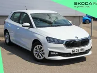 Used Skoda Fabia SE 94 HP (69 kW) 2025 Moon white metallic Hatchback