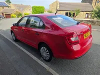 Used Skoda Rapid 2013 Red Hatchback