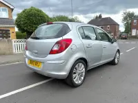Used Vauxhall Corsa 90 HP (66 kW) 2013 Silver Hatchback