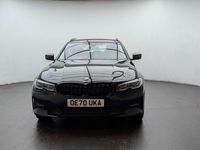 Used BMW 330e Luxury Line 2020 Black Estate