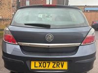 Used Vauxhall Astra Design Edition 2007 Blue Hatchback