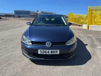 Used VW Golf VII Match 105 HP (77 kW) 2014 Blue Hatchback