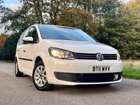 Used VW Touran S 105 HP (77 kW) 2011 White MPV