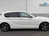 Used BMW 116 Sport Line 116 HP (85 kW) 2019 White Hatchback