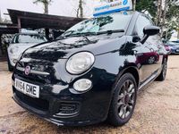 Used Fiat 500 S 69 HP (50 kW) 2014 Black Hatchback