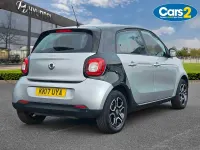 Used Smart ForFour Premium 71 HP (52 kW) 2017 Silver Hatchback