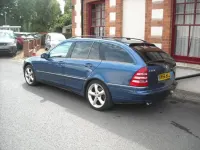 Used Mercedes C320 Avantgarde 221 HP (162 kW) 2007 Blue Estate