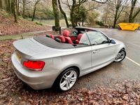 used BMW 118 Cabriolet 118I **M SPORT CONVERTIBLE**RED LEATHER**JUST 85K HPI CLEAR**6SPD**JUST SERVICED**