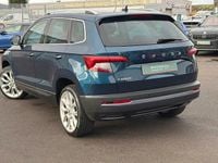 Used Skoda Karoq SE L 147 HP (108 kW) 2020 Petrol blue metallic SUV