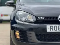 Used VW Golf VI GTD 170 HP (125 kW) 2011 Black Hatchback