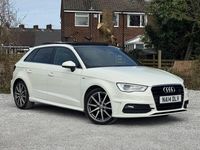 Used Audi A3 Sportback S-Line 150 HP (110 kW) 2014 White Hatchback