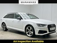 Used Audi A4 Black Edition 150 HP (110 kW) 2019 White Estate