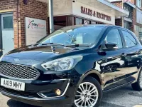 Used Ford Ka Plus Zetec 85 HP (62 kW) 2019 Black Hatchback