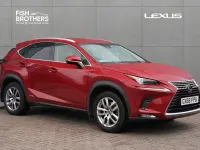 Used Lexus NX300h Luxury Line 194 HP (142 kW) 2019 Red SUV