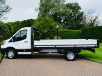 Used Ford Transit 130 HP (95 kW) 2023 White Cabriolet