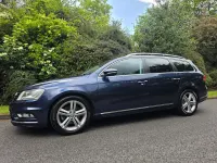 Used VW Passat R-line 2015 Blue Estate