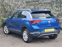 Used VW T-Roc SEL 150 HP (110 kW) 2019 Blue SUV