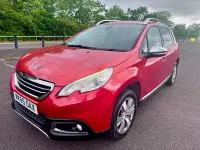 Used Peugeot 2008 Allure 92 HP (67 kW) 2015 Red SUV