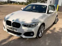 Used BMW 118 M Sport 150 HP (110 kW) 2017 White Hatchback