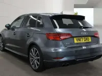 Used Audi A3 Sportback Black Edition 190 HP (139 kW) 2017 Grey Hatchback