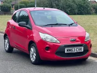 Begagnad Ford Ka Studio 69 HK (50 kW) 2013 Röd Halvkombi
