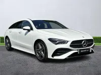 Used Mercedes CLA220 Executive 2025 White Estate