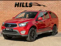 Used SsangYong Musso 181 HP (133 kW) 2018 Red Pickup