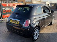 Used Fiat 500 Sport 69 HP (50 kW) 2010 Black Hatchback