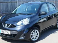 Used Nissan Micra 2016 Black Hatchback