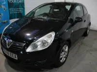 Used Vauxhall Corsa Active 59 HP (43 kW) 2009 Black Hatchback