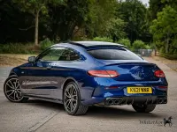 Used Mercedes C43 AMG Premium Plus 390 HP (286 kW) 2021 Blue Coupe
