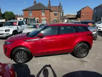 Used Land Rover Range Rover evoque 2021 Red SUV