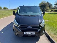 Used Ford Transit Custom Limited 185 HP (136 kW) 2021 Black Van