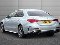 Used Mercedes C300e AMG line 313 HP (230 kW) 2022 High tech silver Sedan