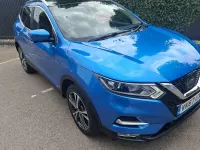 Used Nissan Qashqai N-Connecta 110 HP (80 kW) 2017 Blue SUV