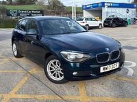 Used BMW 116 Impressive 2013 Blue Hatchback