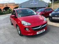 Used Vauxhall Adam Jam 70 HP (51 kW) 2015 Red Hatchback