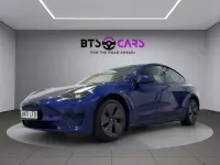 Used Tesla Model 3 Standard Range Plus 366 kW (498 HP) 2021 Blue Sedan