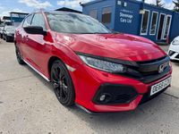 Used Honda Civic Sport Plus 182 HP (133 kW) 2018 Red Hatchback