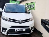 Used Toyota Proace Design 120 HP (88 kW) 2021 White MPV