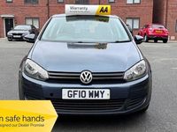 Used VW Golf VI S 105 HP (77 kW) 2010 Blue Hatchback