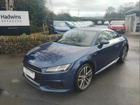 Used Audi TT S-Line 177 HP (130 kW) 2017 Blue Coupe