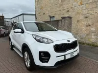 Used Kia Sportage 130 HP (95 kW) 2017 White SUV
