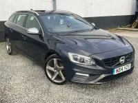 Usado Volvo V60 R-Design 115 CV (84 kW) 2014 Gris Familiar