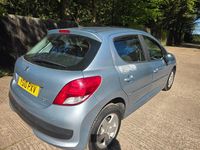 Used Peugeot 207 95 HP (69 kW) 2010 Blue Hatchback