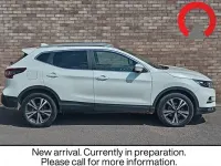 Used Nissan Qashqai N-Connecta 160 HP (117 kW) 2020 White SUV
